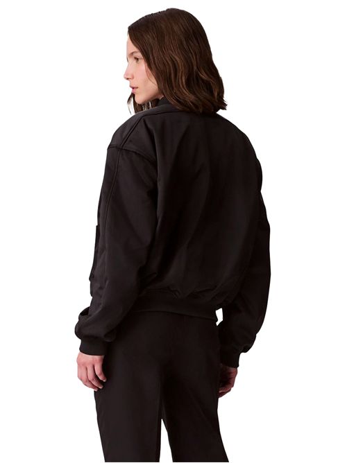 CALVIN KLEIN Satin Bomber Jacket CALVIN KLEIN | LV044C530GUB1